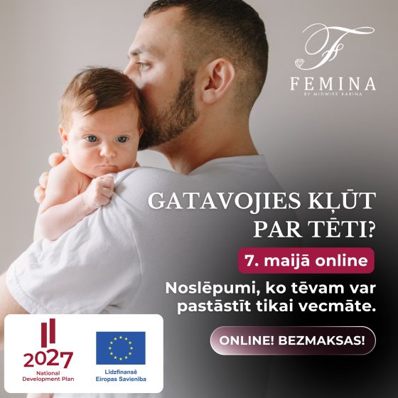 Online Bezmaksas Lekcija Topošiem Tēviem